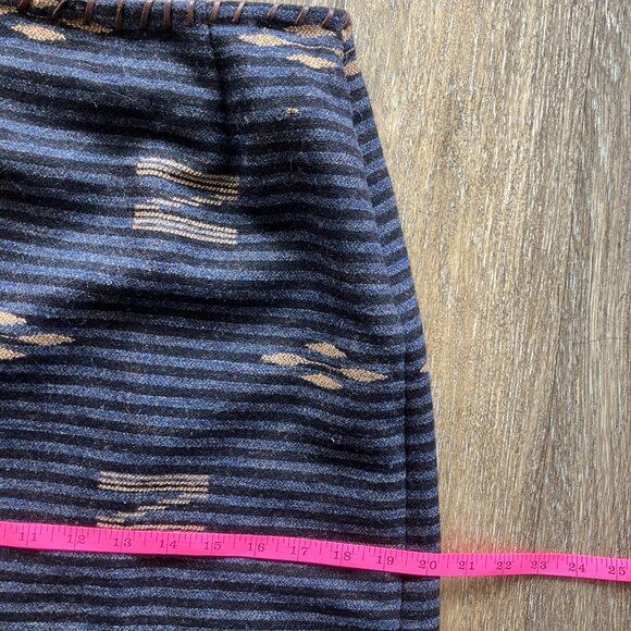 Vintage Lauren Ralph Lauren Southwest Wool Wrap Size 4P Skirt - Picture 7 of 9